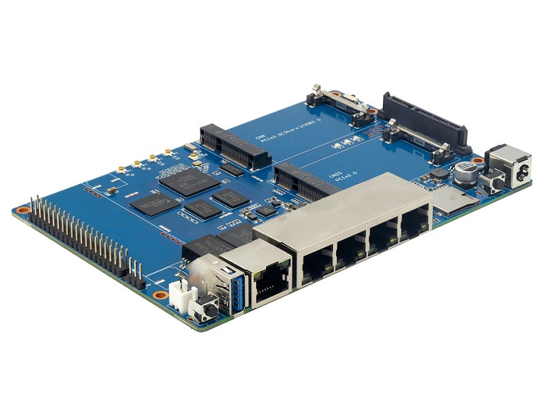 Banana Pi BPI-R64 Router Board – 1GB RAM + 8GB eMMC – 1