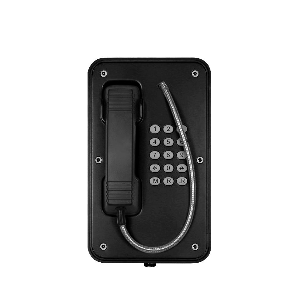IP67 Wall-Mount SIP Telephone – Die-Cast Aluminum, IK10