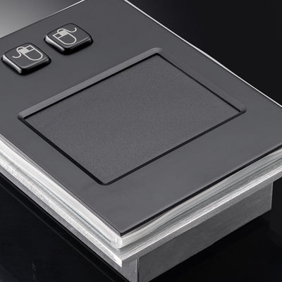 D-8401B-HC Black Embedded Waterproof Metal industrial Pointing Touchpad