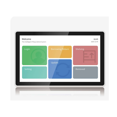 15.6" RK3576S Android Industrial HMI Panel PC– IPS, Aluminum front-embedded – 1