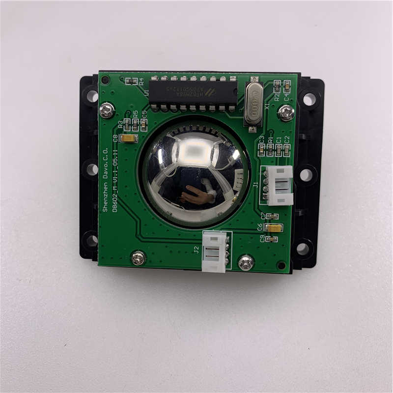 D-38-MTB 38mm Stainless Steel Trackball Module Mouse Controller Can Be Connected Mouse Left And Right Buttons