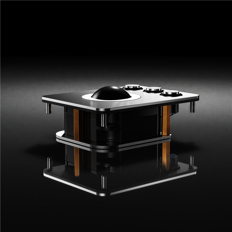 DS-36B Panel Mount Industrial Embedded Trackball Mouse Mechanical 36mm Resin Rollerball For Handicap Input Device