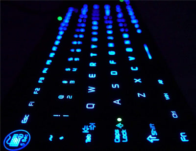 Waterproof Industrial Silicone Keyboard 2 in 1 Trackpad & Number keypad