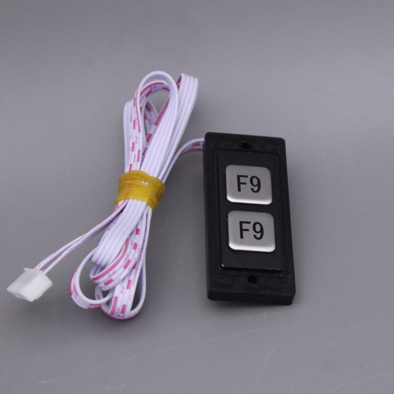 D-8529 2 Key IP65 Waterproof Rugged Metal Keypad