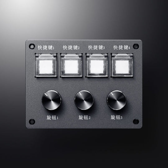 Custom Shortcut buttons with knob