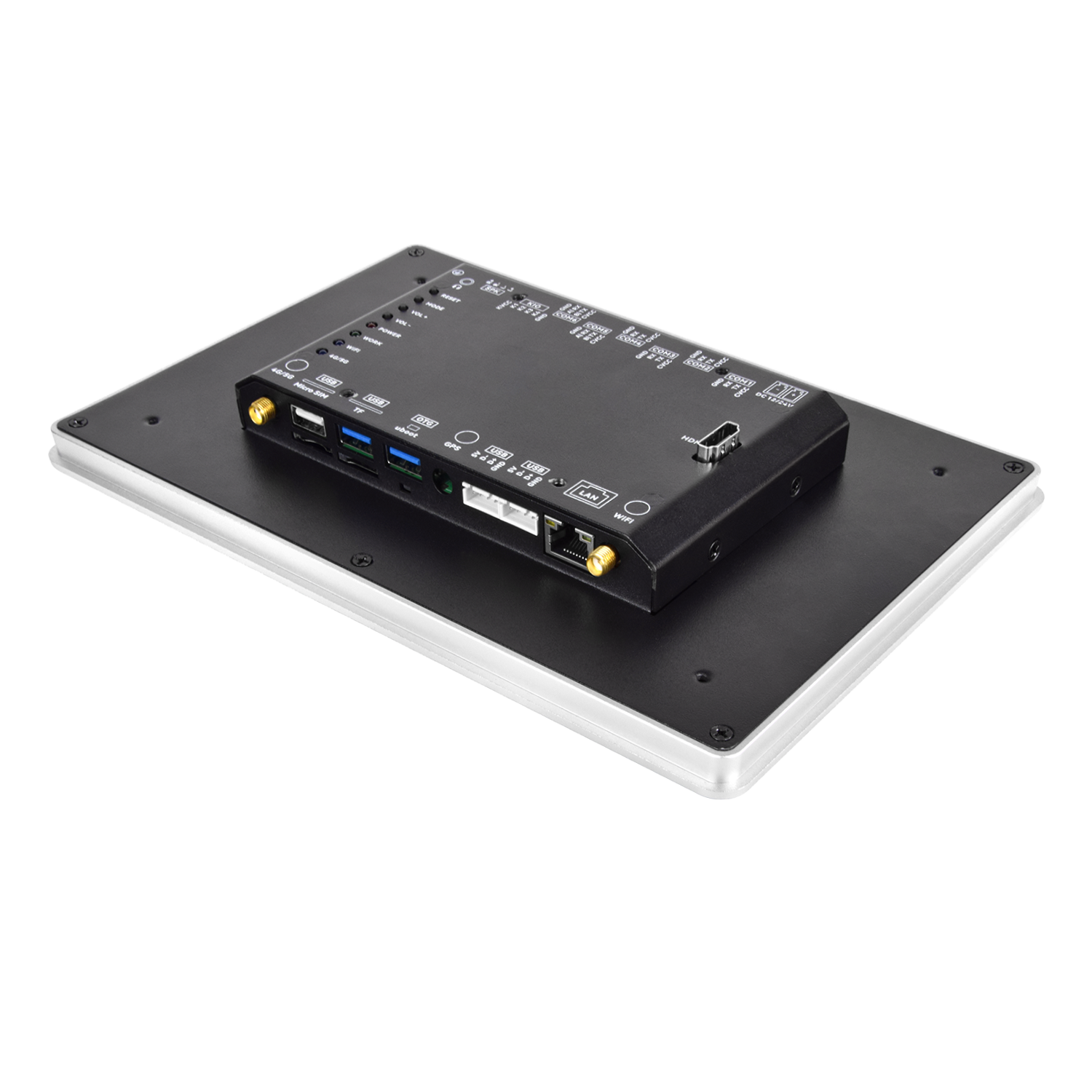 10.1" RK3576S All in One HMI Android Panel PC, IPS, AL Frame