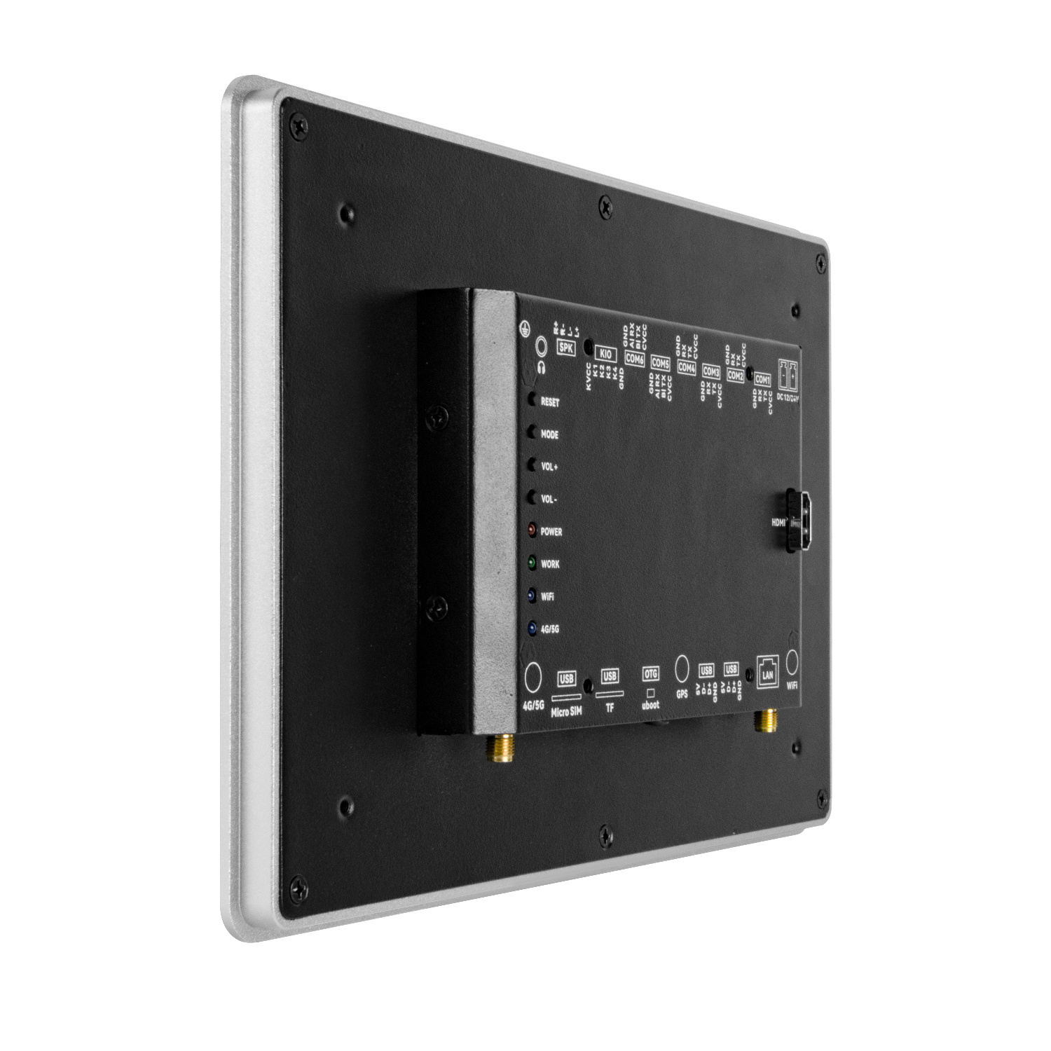 10.1" RK3576S All in One HMI Android Panel PC, IPS, AL Frame