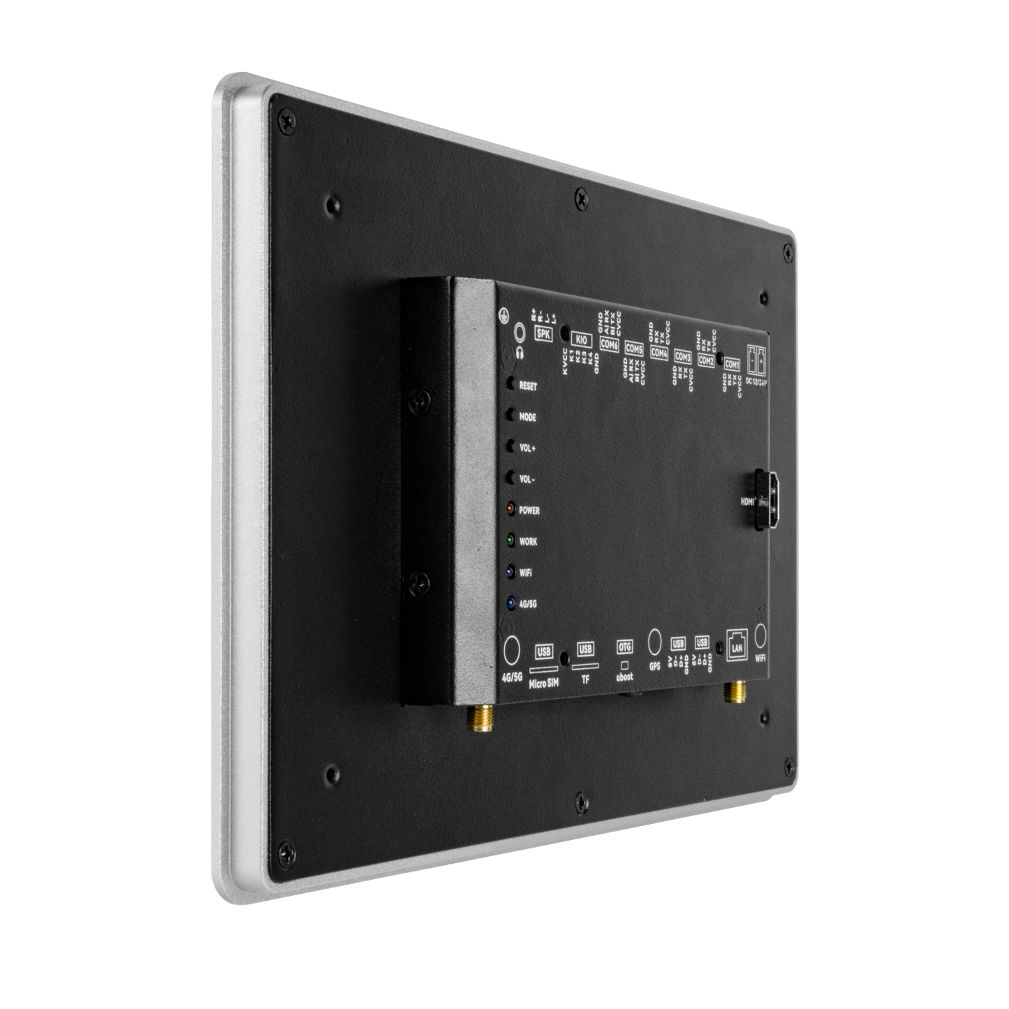 10.1" RK3288 All in One HMI Android Panel PC, IPS, AL Frame