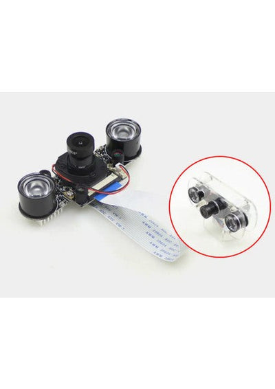 5 MP IR-CUT Night-Vision Camera for Raspberry Pi Kit with acrylic case