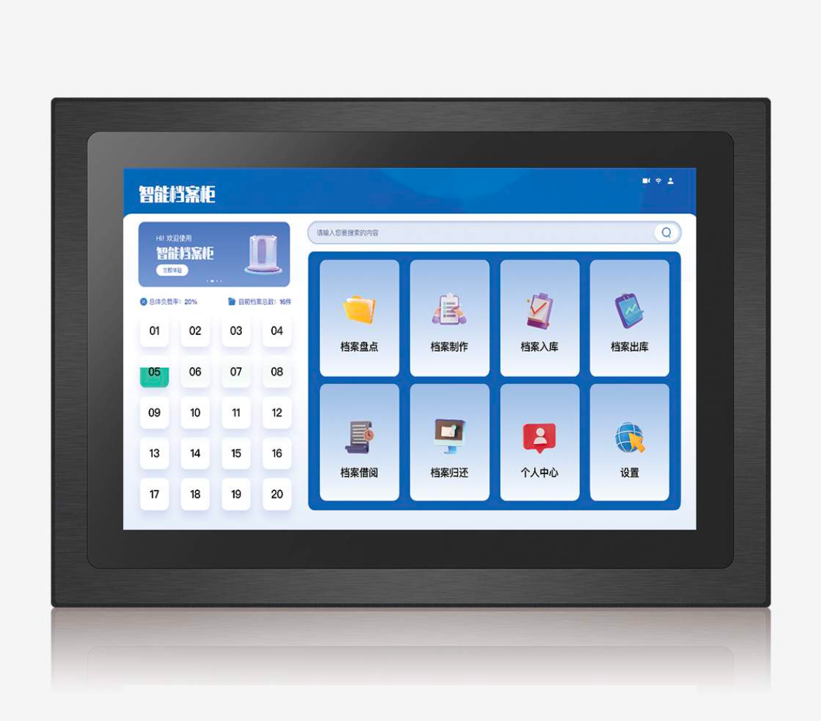 10.1″ Android Panel PC RK3288 | IPS Touch, RS232/RS485, Industrial HMI