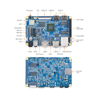Friendly Elec NanoPC-T3 Plus Single Board Computer