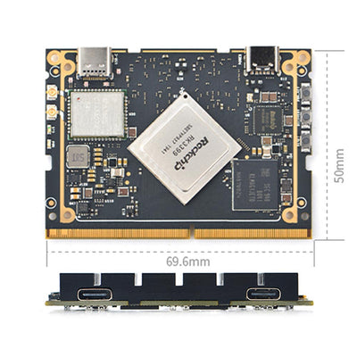 FriendlyElec SOM-RK3399V2 Dev Kit | RK3399 Hexa-Core | CPU + Carrier Board | AI & Edge Development