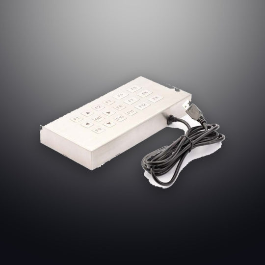 D-8206 DESK Custom 18 Keys Desktop Rugged Vandal Proof Stainless Steel Metal Keypad