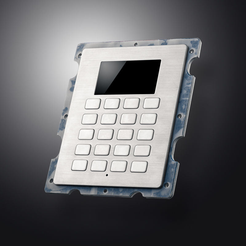 D-82105 Customized Panel Mount Fuel Dispenser Keypad Rugged Stainless Steel Gas Station Keyboard With 20 Keys