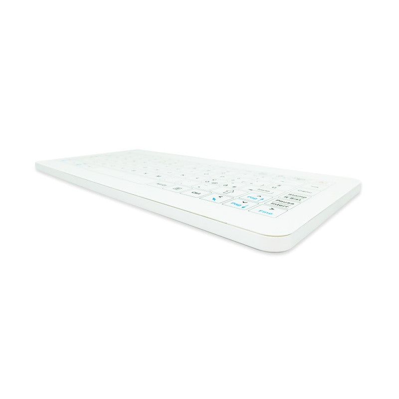 Small Size Wired Medical Glass Keyboard With Trackpad
