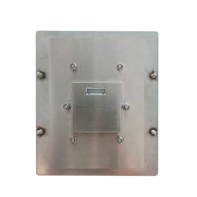 D-87130 12 Key Industrial Stainless Steel Metal Keypad
