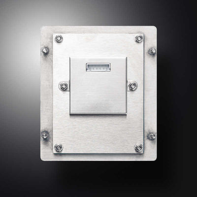 D-8208J-backlight 12 Keys 3x4 Matrix USB Kiosk illuminated Keypads Metal Stainless Steel Backlit Numeric Keypad For Access Control