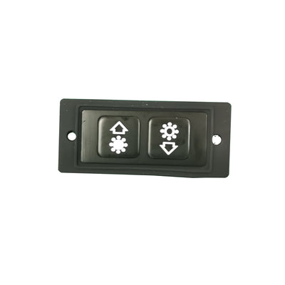 D-8529 2 Key IP65 Waterproof Rugged Metal Keypad