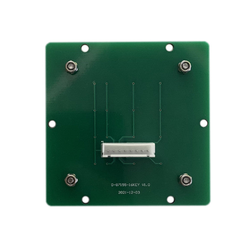 D-87155 16 Keys Industrial Metal Keypad Matrix Interface Dimension 60x60mm