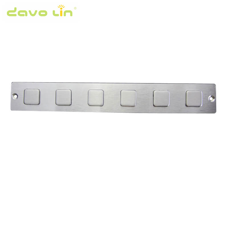 D-8503 USB / Matrix Interface Metal Keypad For Internet Public Phones