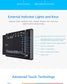 7" inch RK3288 2x INT SPK All in One HMI Android Panel PC, IPS, ABS Frame