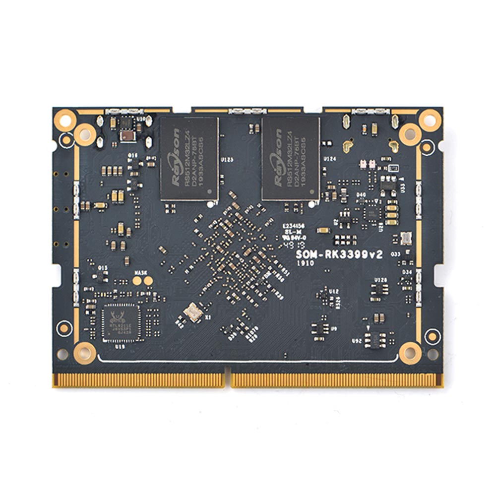 FriendlyElec SOM-RK3399V2 Dev Kit | RK3399 Hexa-Core | CPU + Carrier Board | AI & Edge Development