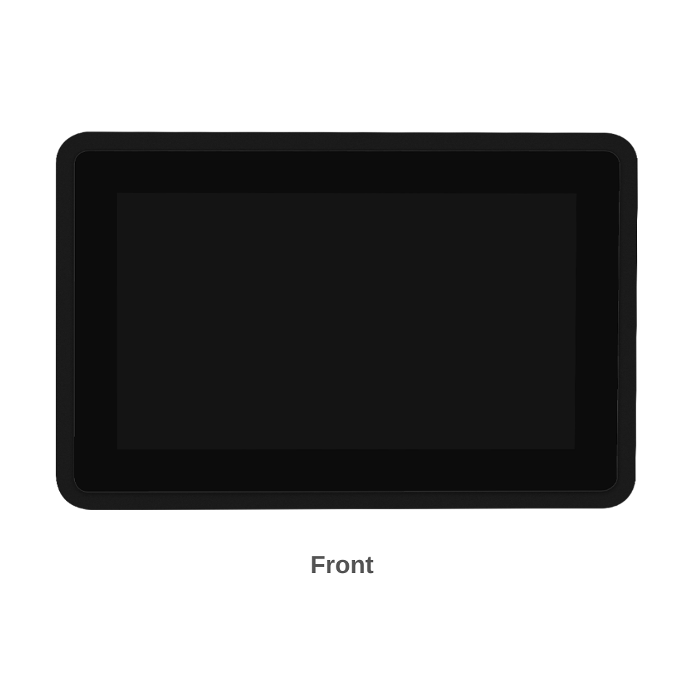 7" RK3576S All in One HMI Android Panel PC, IPS, ABS Frame