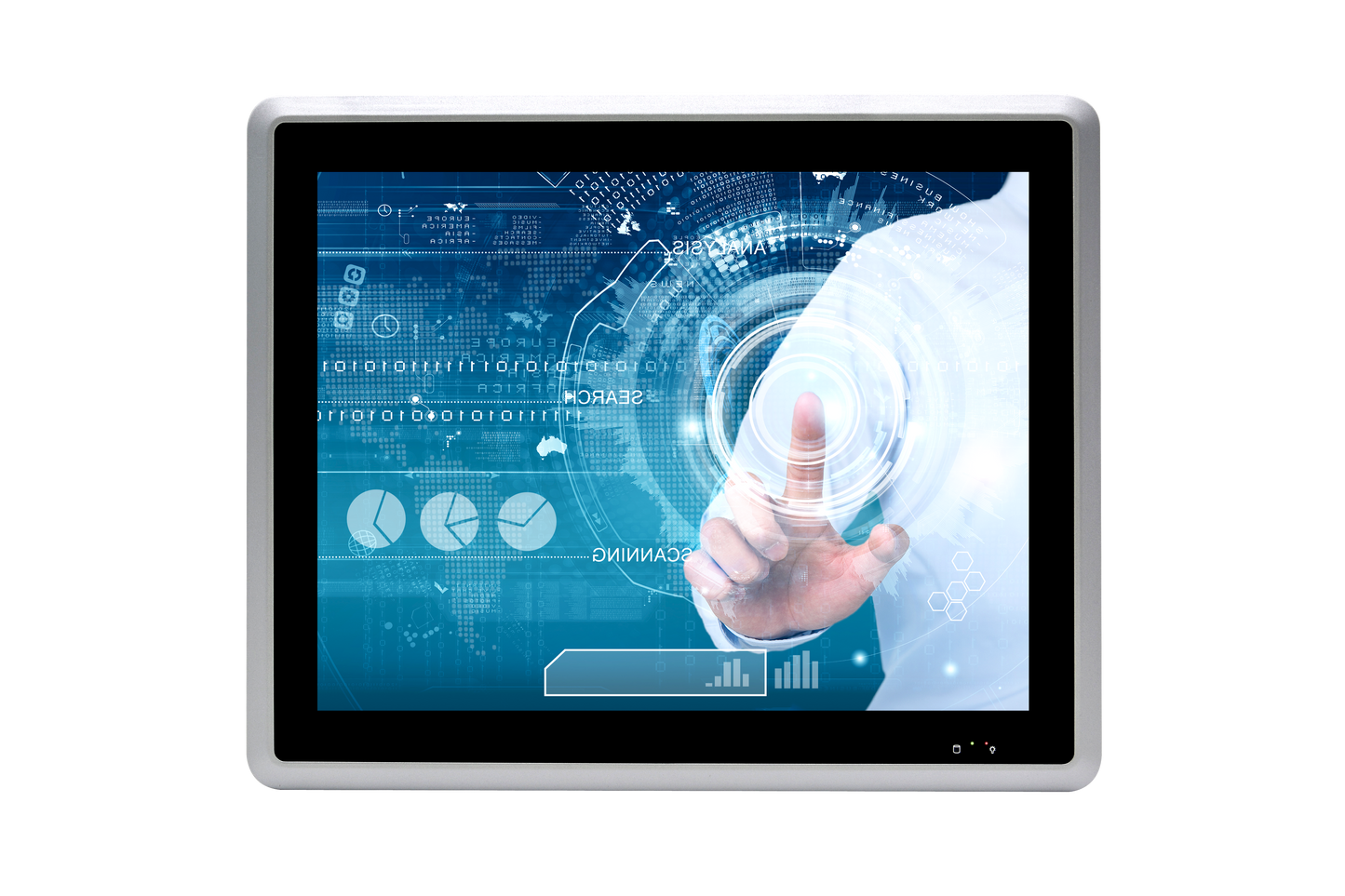 12.1″ Fanless Industrial Panel PC | Intel N-Series (Configurable) | IP65 Front Panel