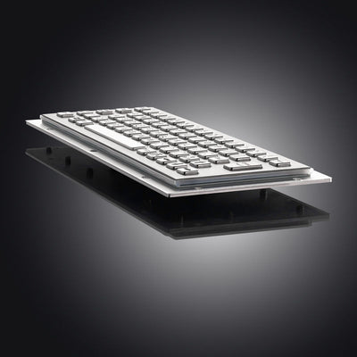 D-8601 Ruggesd 65 Keys Panel Mount Kisok CNC Ticket Vending Machine Function Keys Stainless Steel Industrial Control Metal Keyboard