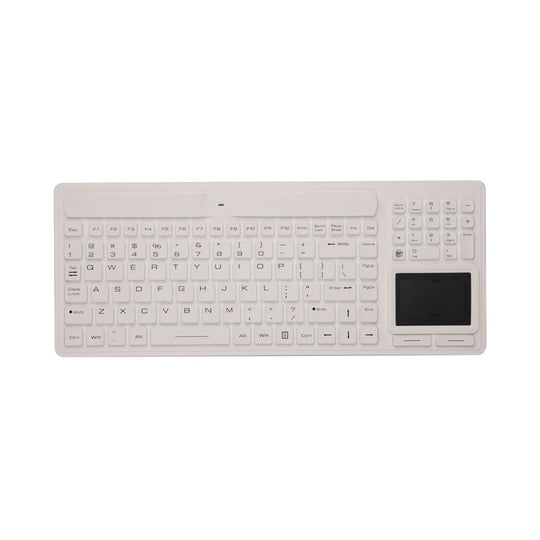 2.4G Wireless Medical Silicone Keyboard with Touchpad