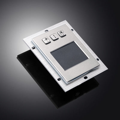 D-8458 USB PS2 Panel Mount Wired Mini Metal Touchpad Mouse With 3 Buttons Industrial Pointing Device Touch Pad