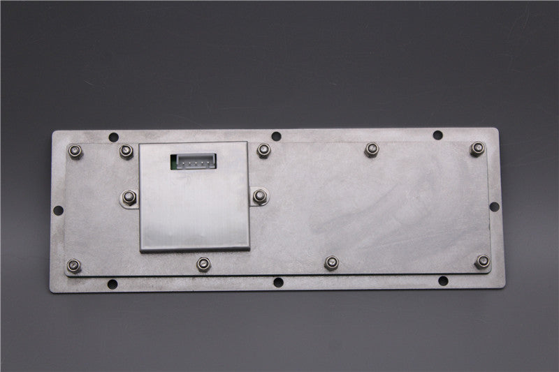 D-8908 16 Keys Rugged Embedded Horizontal Double-Row Layout Metal Numeric Keypad