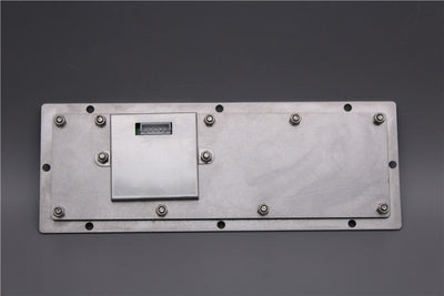 D-8908 16 Keys Rugged Embedded Horizontal Double-Row Layout Metal Numeric Keypad
