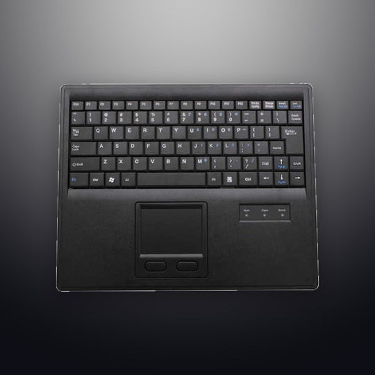 K-819 All-In-One Small Touchpad Keyboard Industrial keyboard for Server Cabinet Terminal