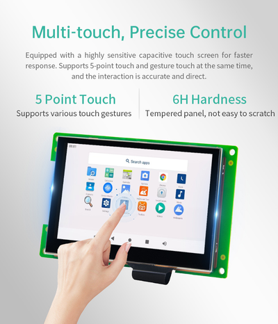 4.3″ Open Frame Android Panel PC A133P – Embedded Control Platform