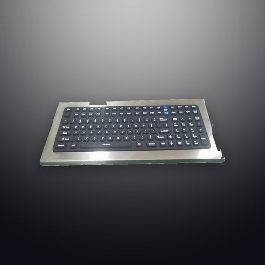 D-8633 Desktop IP66 Waterproof Backlight Durable Silicone Rubber Keyboard