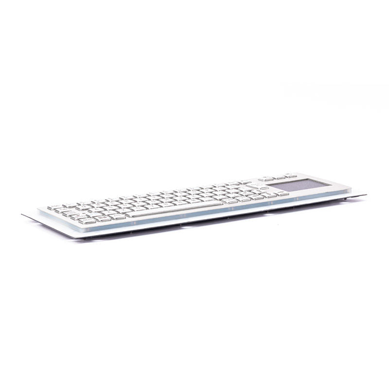D-8677 Rugged Industrial Metal Keyboards With Touchpad, USB interface