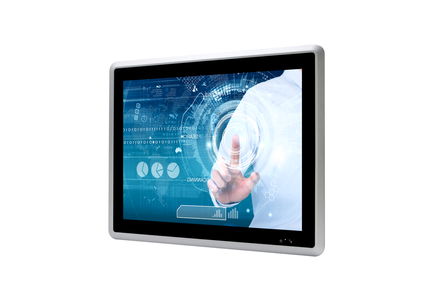 12.1″ Fanless Industrial Panel PC | Intel N-Series (Configurable) | IP65 Front Panel