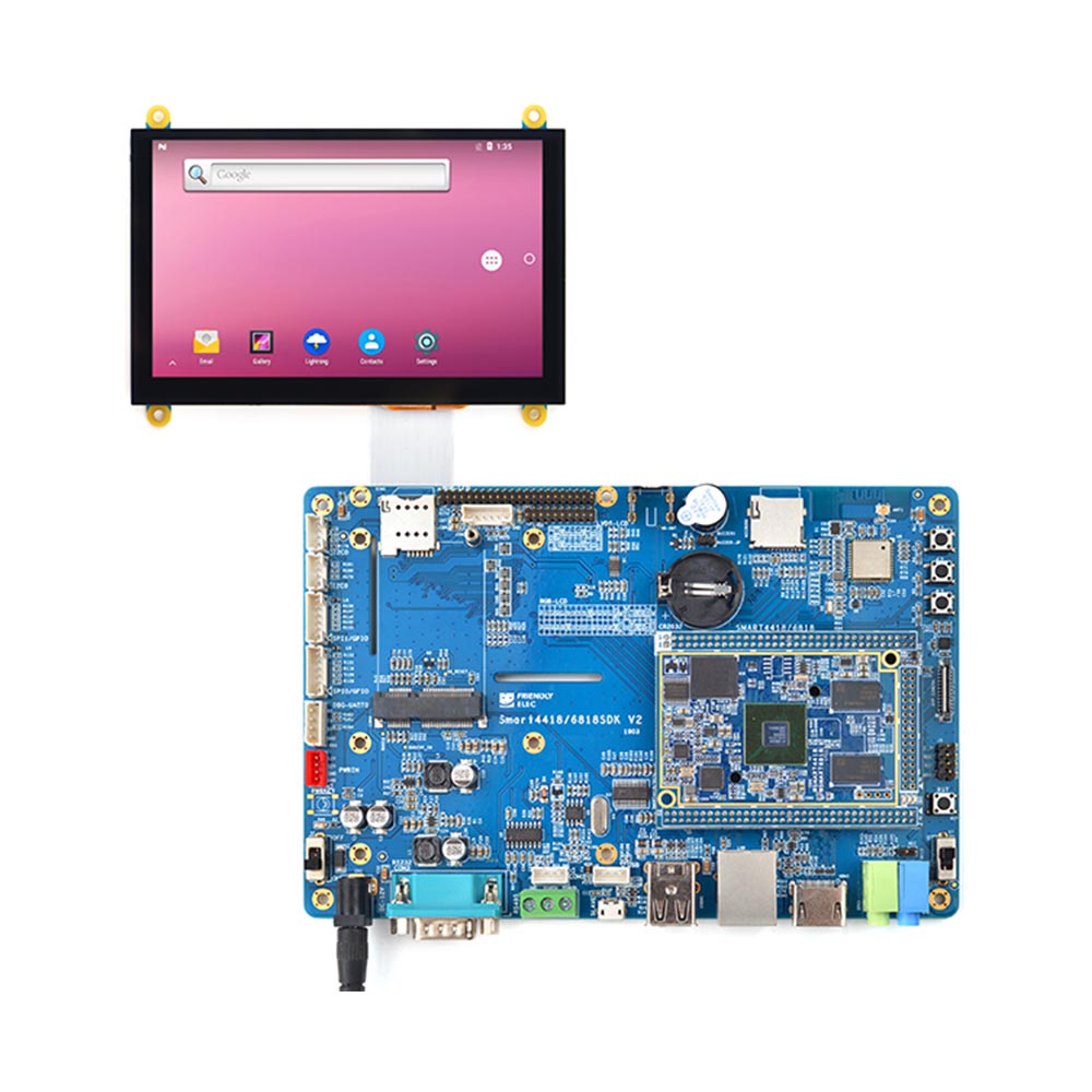W500 5″ LCD Display | 800×480 | Capacitive Touch | RGB 24-bit | Android Linux
