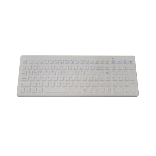 2.4 GHz Wireless Silicone Medical Waterproof Keyboard For Hospital Operation Room