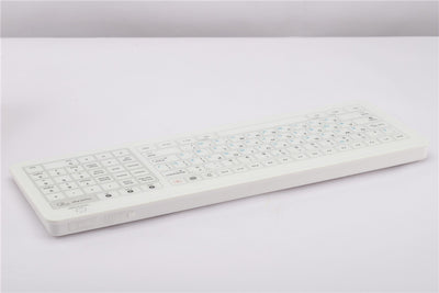 Russian Layout Capacitive Touchscreen Glass Medical Keyboard Multi-Interface, USB, Wireless and Bluetooth
