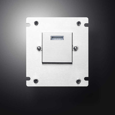 D-8208J-2-B-BG IP67 Waterproof 12 Keys 3X4 Industrial LED Backlight Metal Numeric Keypad For Smart Locker Access Control