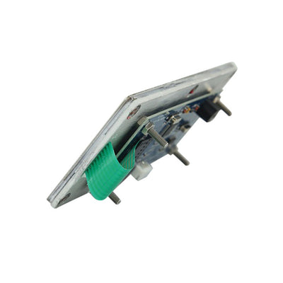 D-8206C Custom 18 Keys Rugged Vandal Proof Stainless Steel Metal Keypad For Industrial Control Machine