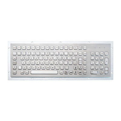 D-8625 Industrial Metal Kiosk Full Size Keyboard with Numeric Keypad
