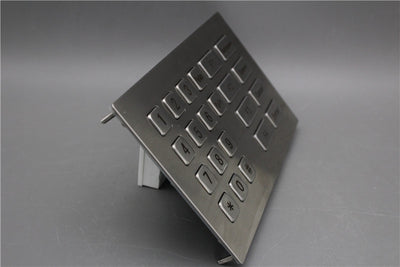 D-8932 22 Keys Metal Industrial Numeric Keypads Stainless Steel Kiosk Keypad For Vending Machine