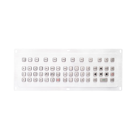D-8798-59Keys 59Keys Stainless Steel Metal Keyboard
