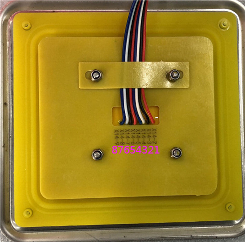 D-87109 16-Key IP67 Mining Explosion-Proof Inverter Dedicated Silicone Keyboard, Filled with Gel, RS485 MODBUS Interface Available