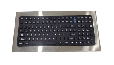 D-8633 Desktop IP66 Waterproof Backlight Durable Silicone Rubber Keyboard
