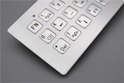 D-8905 Customized 18-key Multi-function Industrial Metal Keyboard With Indicator Light