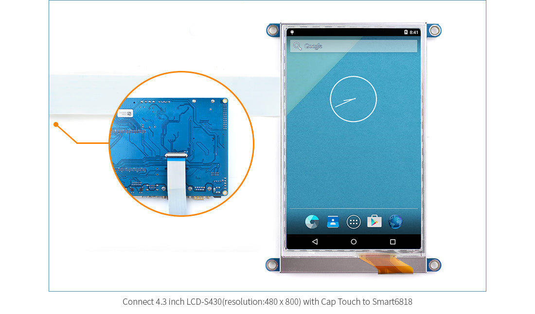 FriendlyElec Smart6818 Dev Kit 2.0 | Octa-Core ARM Cortex-A53 | Industrial Development Kit | LCD Support